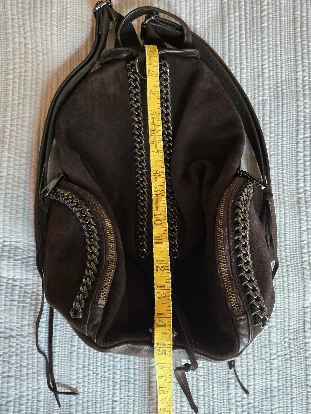Rebecca Minkoff Brown Suede Backpack
